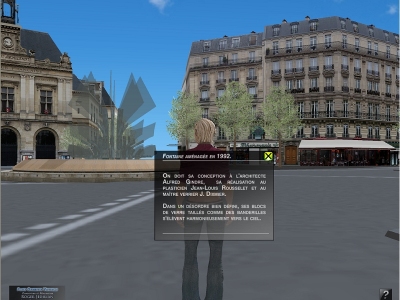 Place Gambetta Virtuelle.